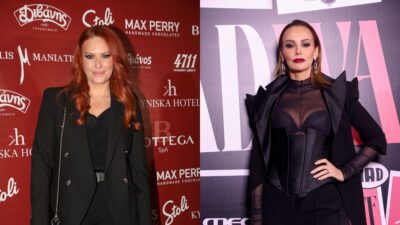 Η Σίσσυ Χρηστίδου και η Μπέττυ Μαγγίρα σε κοσμικό event.