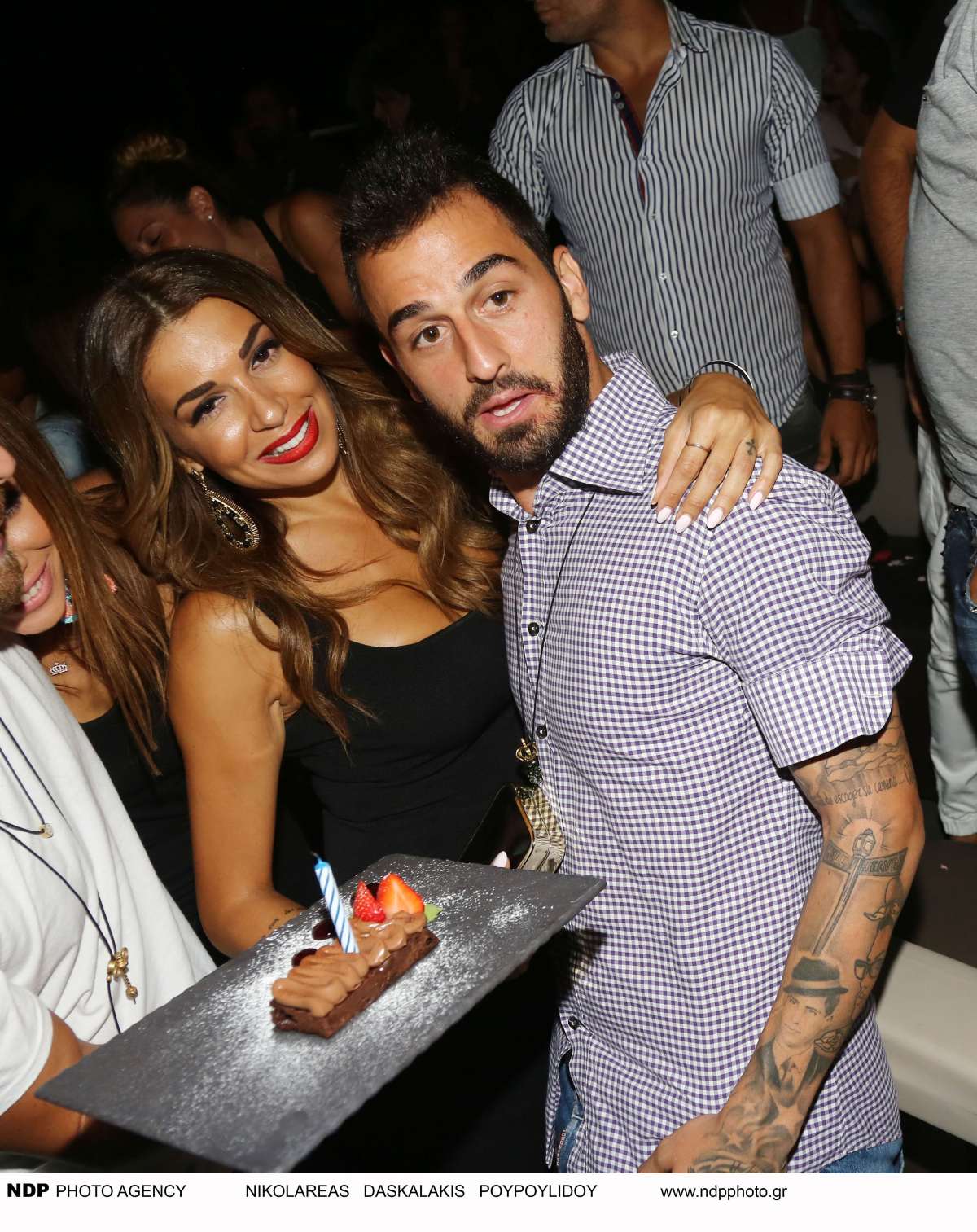 Ο Άρης Σοϊλέδης και η Ελένη Χατζίδου