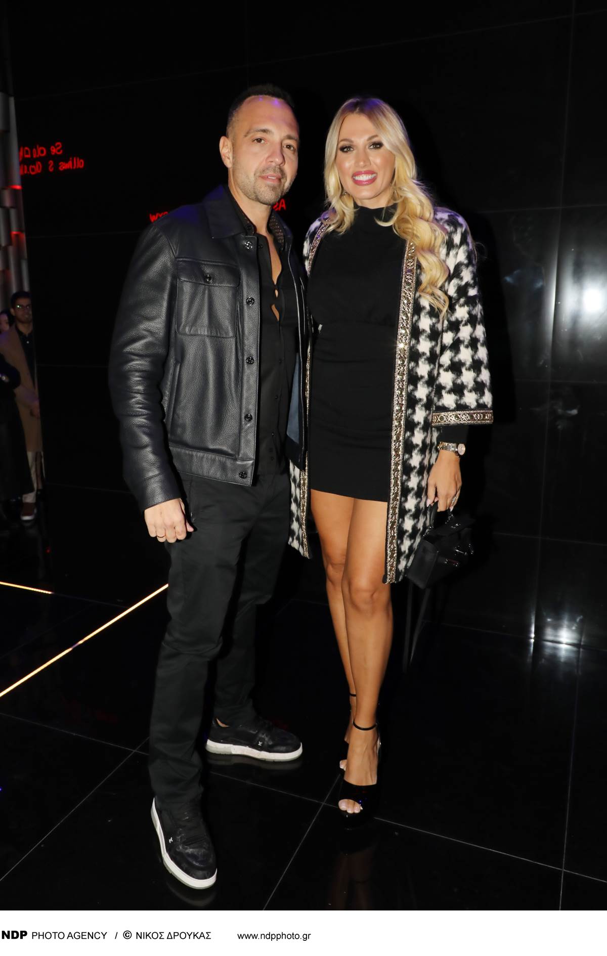 Η Κωνσταντίνα Σπυροπούλου με τον Βασίλη Σταθοκωστόπουλο σε έξοδό τους