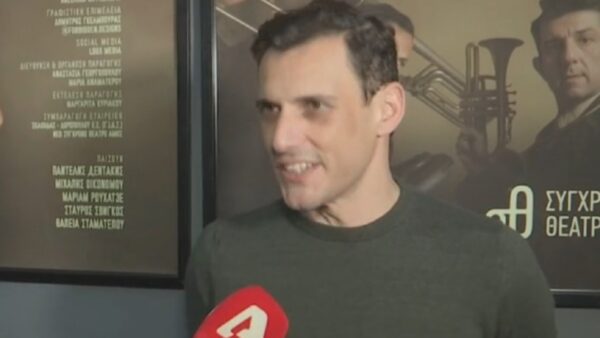 Ο Σταύρος Σβήγκος μιλάει στις κάμερες του Happy Day.