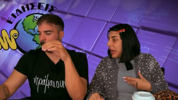 Η Super Κική στην εκπομπή της στο Youtube