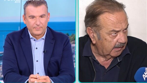 Ο Τάσος Κωστής σε δηλώσεις στον Ant1