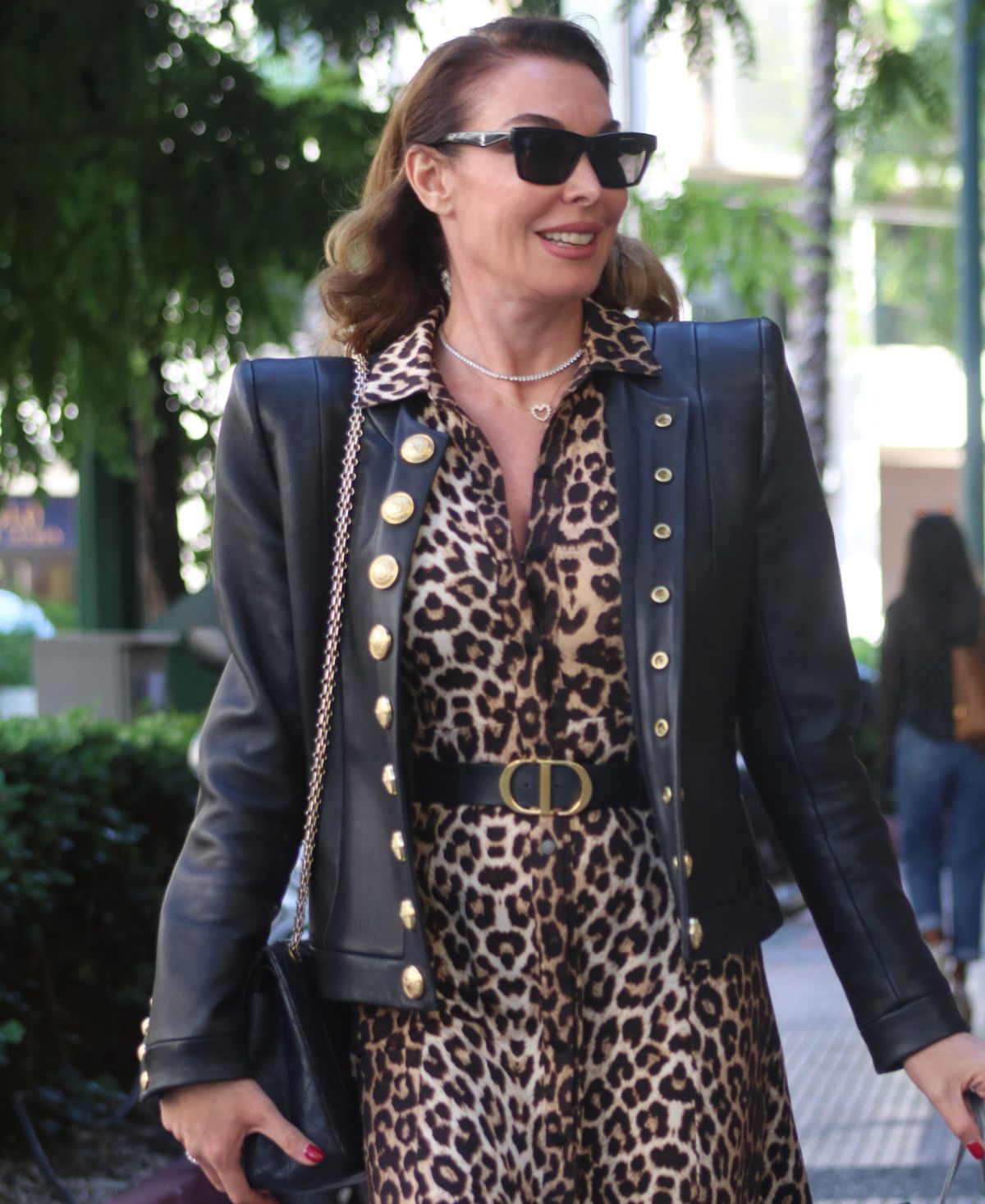 Η Τατιάνα Στεφανίδου σε έξοδο