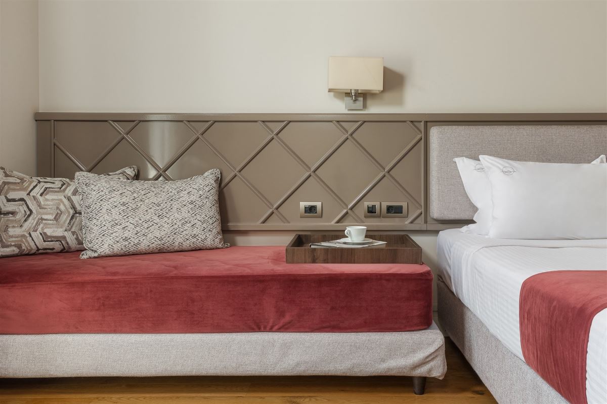 Η προσεγμένη διακόσμηση του The Lake Hotel δημιουργεί μια υπέροχη ατμόσφαιρα