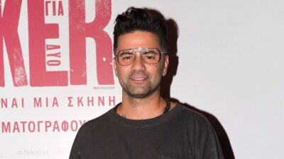 Ο Θοδωρής Μαραντίνης σε δημόσια εμφάνιση.