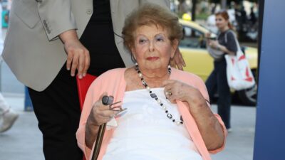 Η τελευταία εμφάνιση της Βέφας Αλεξιάδου