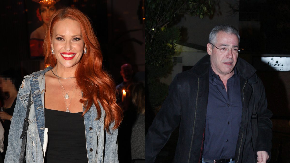 Η Σίσσυ Χρηστίδου και ο Νίκος Μάνεσης σε βραδινές εξόδους τους