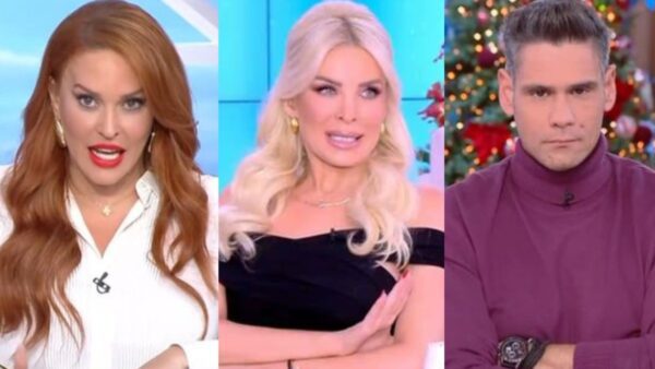 Η Σίσσυ Χρηστίδου, η Κατερίνα Καινούργιου και ο Δημήτρης Ουγγαρέζος.