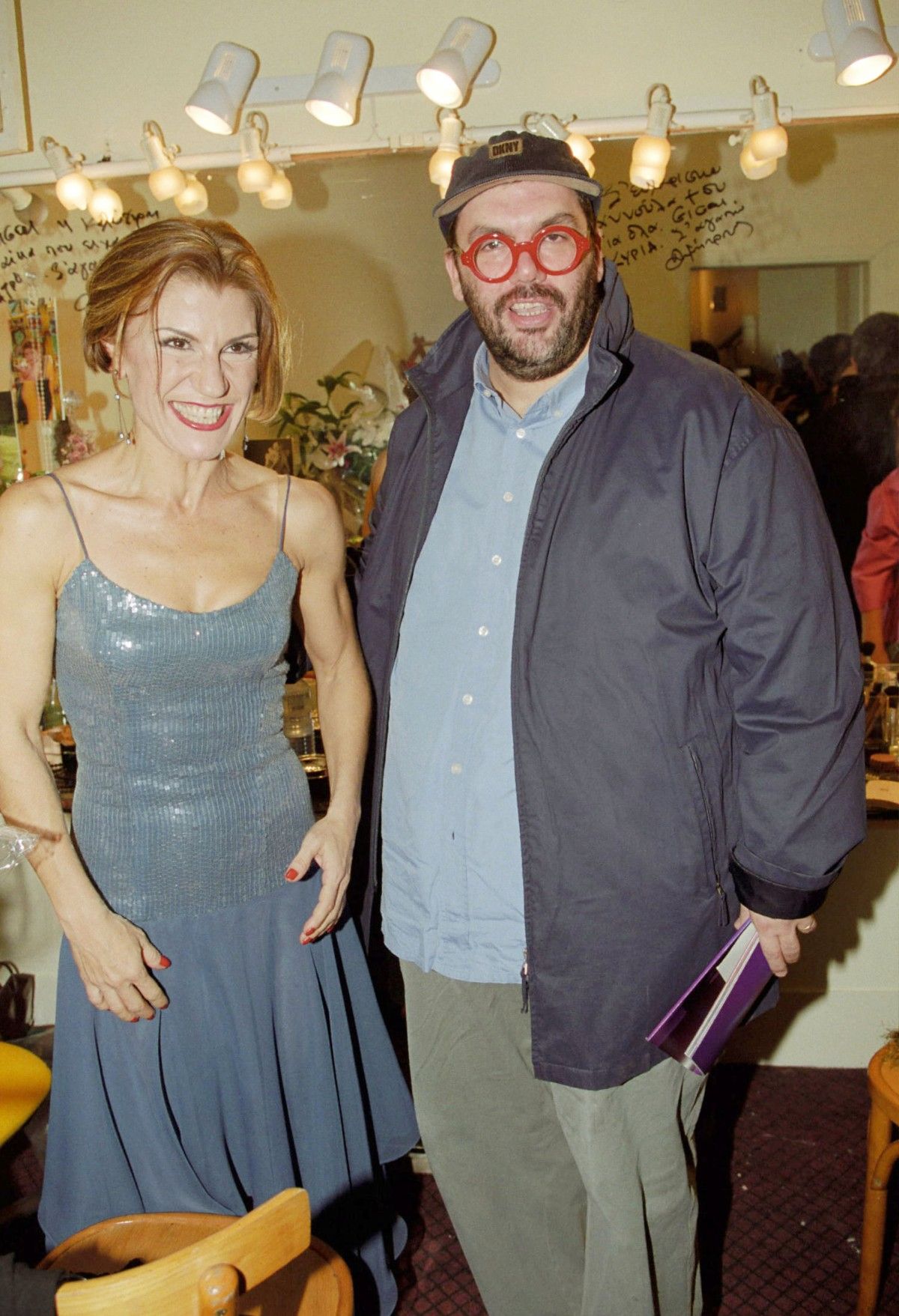 Η Χρύσα Ρώπα με τον Θανάση Λάλα