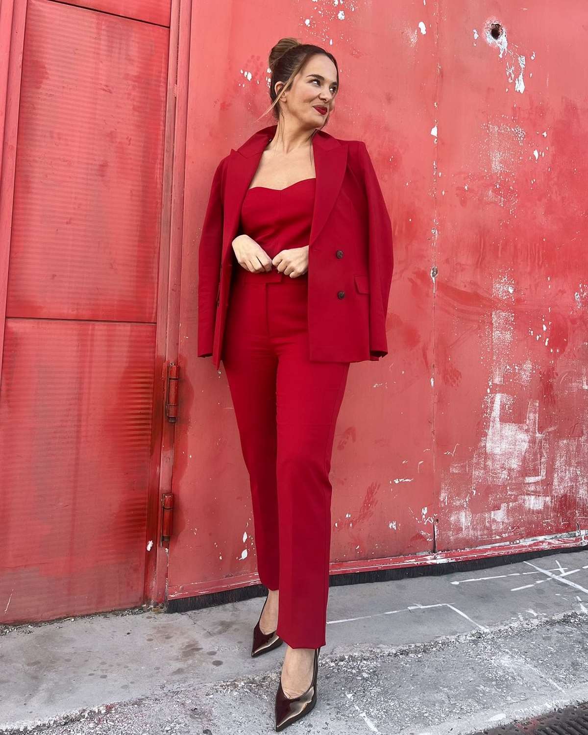 Η Ελιάνα Χρυσικοπούλου με παπούτσια Envie Shoes