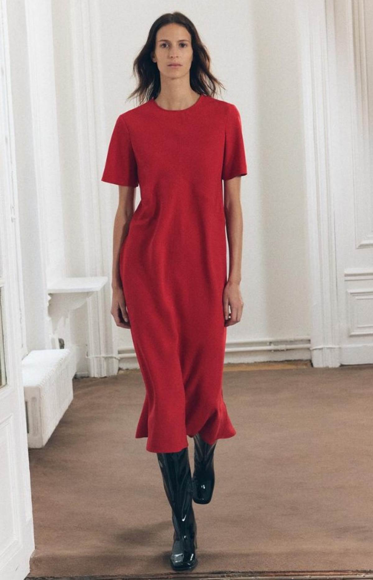 Φόρεμα Zara σε κόκκινο χρώμα