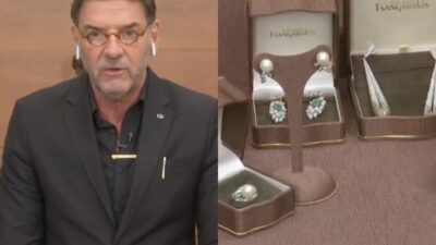 Ο κοσμηματοπώλης που κατέχει τα κοσμήματα της Ζωής Λάσκαρη.