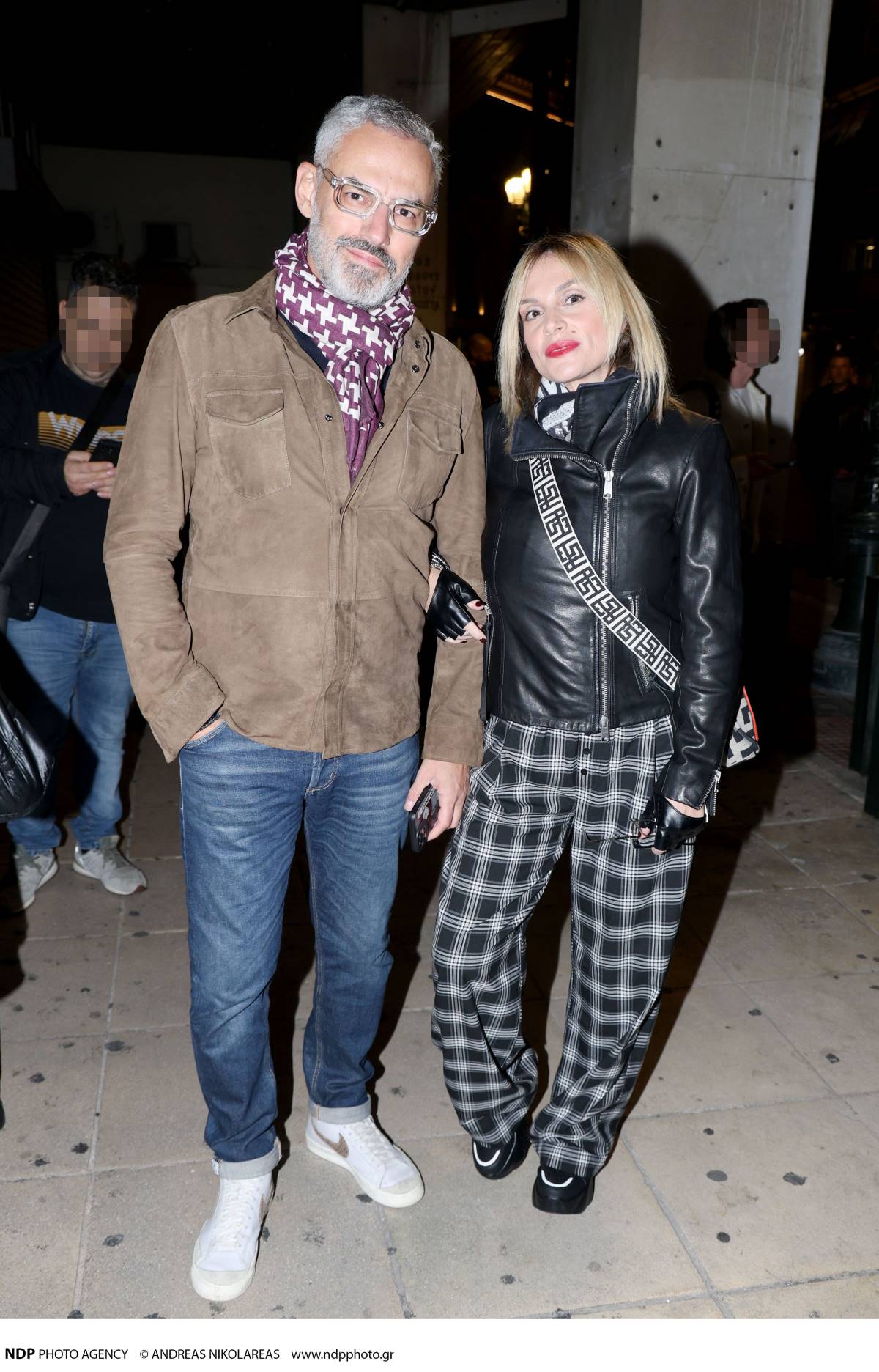 Ελεωνόρα Ζουγανέλη και Νίκος Συρίγος σε βραδινή έξοδο