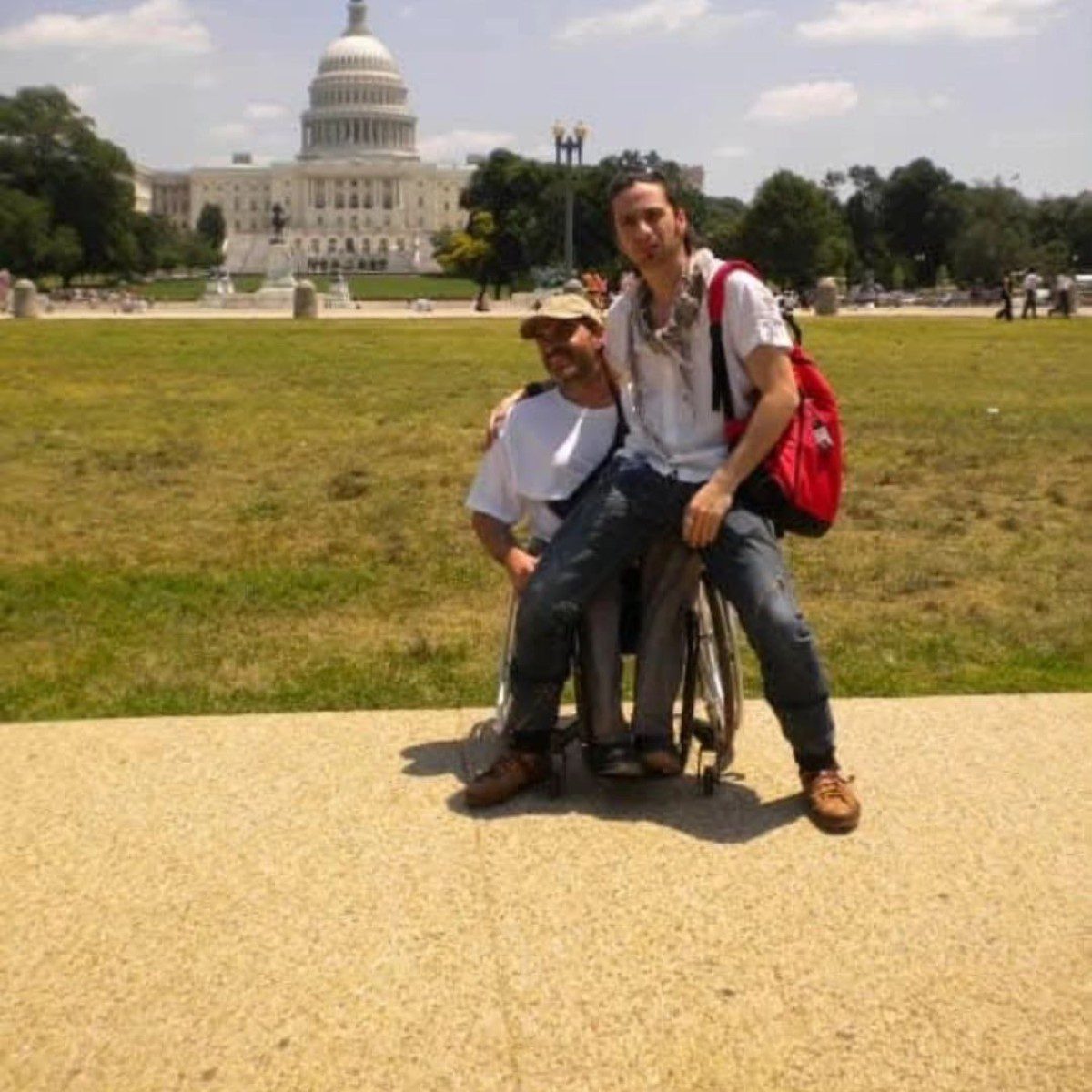 Ο Αναστάσης Κολοβός με τον Γιώργο Χρηστάκη