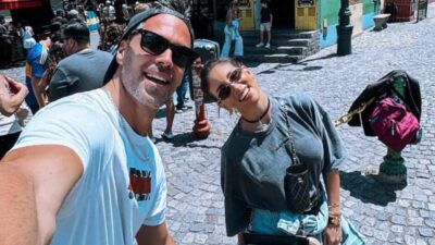 H Αθηνά Οικονομάκου και ο Μπρούνο Τσερέλα στην Αργεντινή