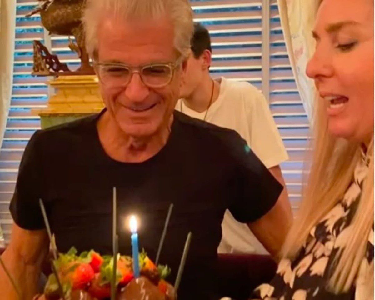 Η Έλενα Μακρή με τον Αντώνη Λυμπέρη