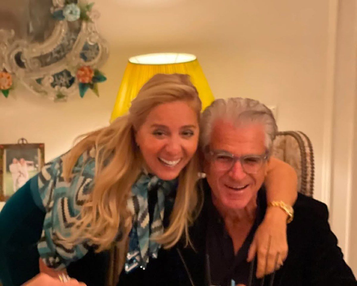 Η Έλενα Μακρή με τον Αντώνη Λυμπέρη