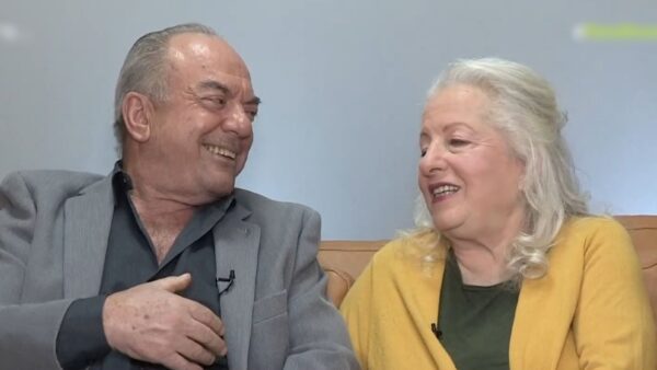 Η Ελένη Γερασιμίδου με τον Αντώνη Ξένο