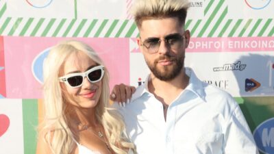 FY – H ρομαντική στιγμή στην πασαρέλα του MadWalk με τη μέλλουσα σύζυγό του