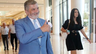 Ο Γιώργος Πατούλης με τη Νάνσυ Κοιλού