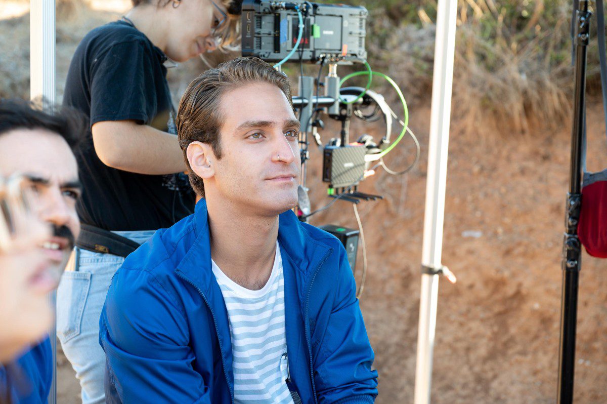 Γκαλ Ρομπίσα στα γυρίσματα Hotel Elvira