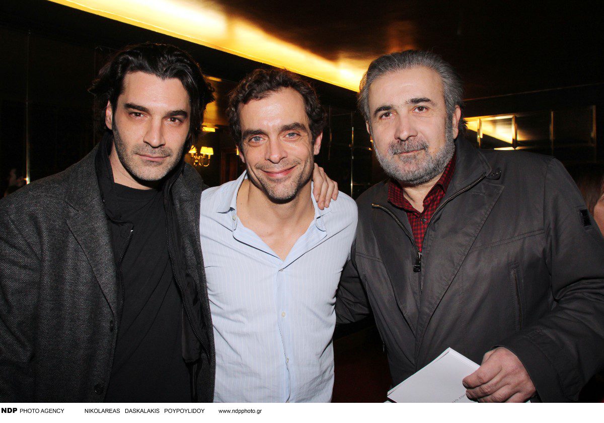 Χριστόφορος Παπακαλιάτης με Μαρκουλάκη και Λαζόπουλο