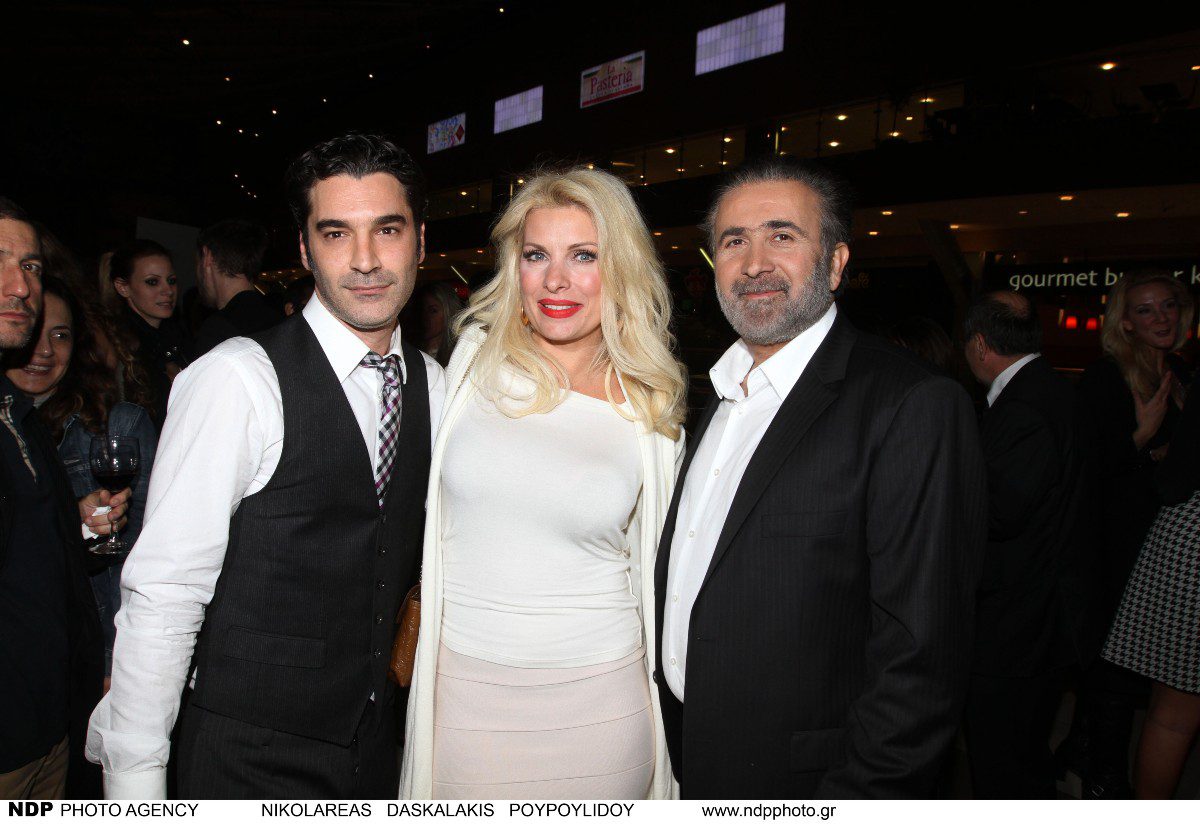 Χριστόφορος Παπακαλιάτης με Μενεγάκη και Λαζόπουλο