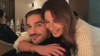 Η Τατιάνα Στεφανίδου με τον γιο της Νικόλα