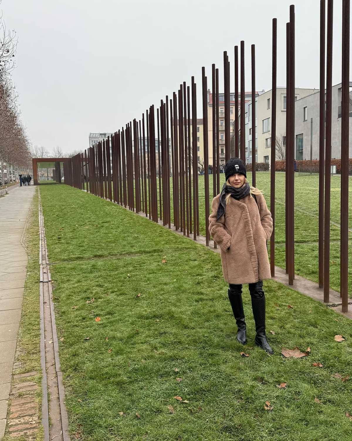 Η Τίνα Μεσσαροπούλου στο Βερολίνο