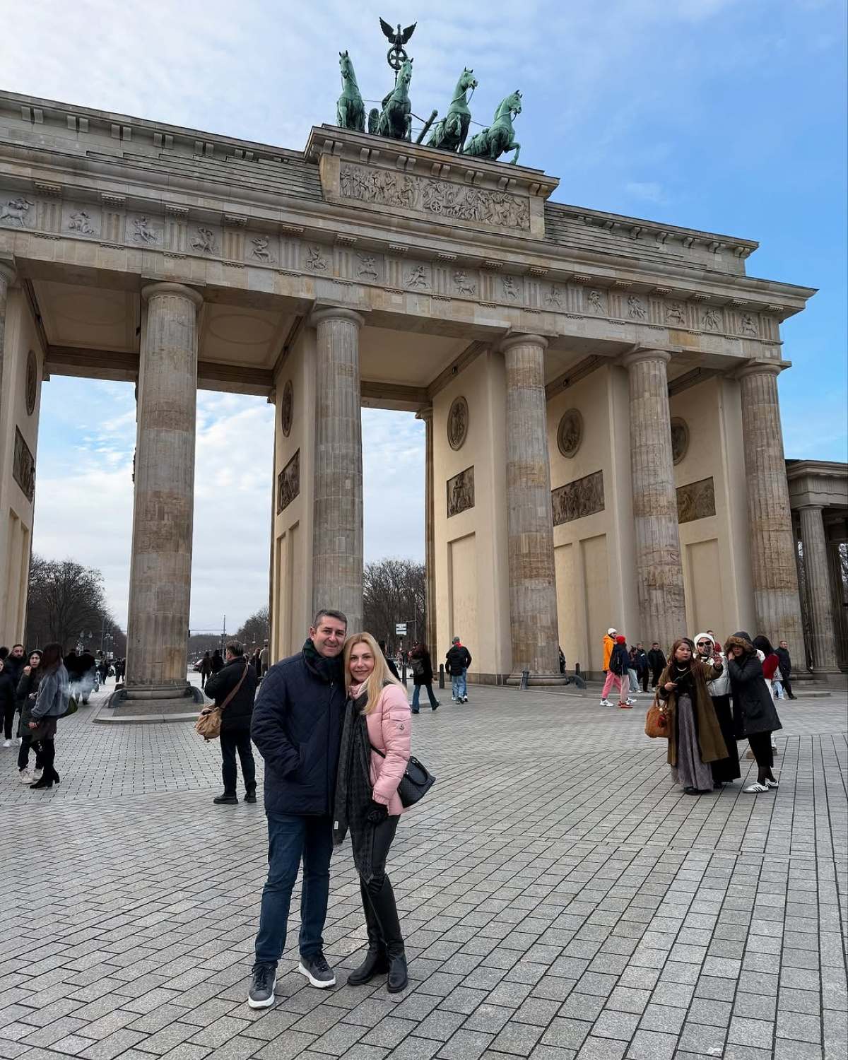 Η Τίνα Μεσσαροπούλου στο Βερολίνο