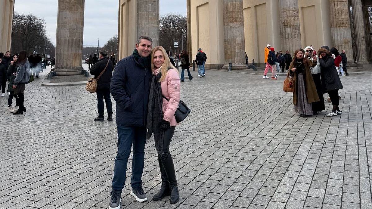 Η Τίνα Μεσσαροπούλου στο Βερολίνο