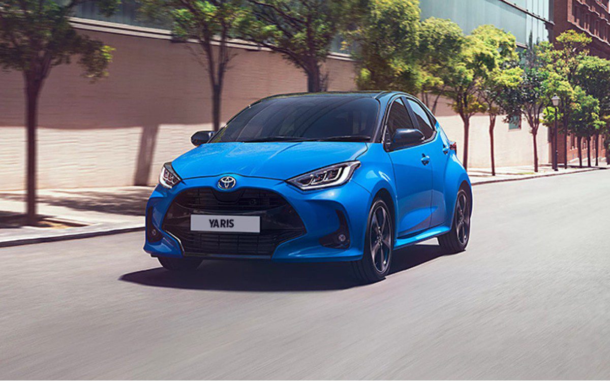 Το Toyota Yaris του let's Drive