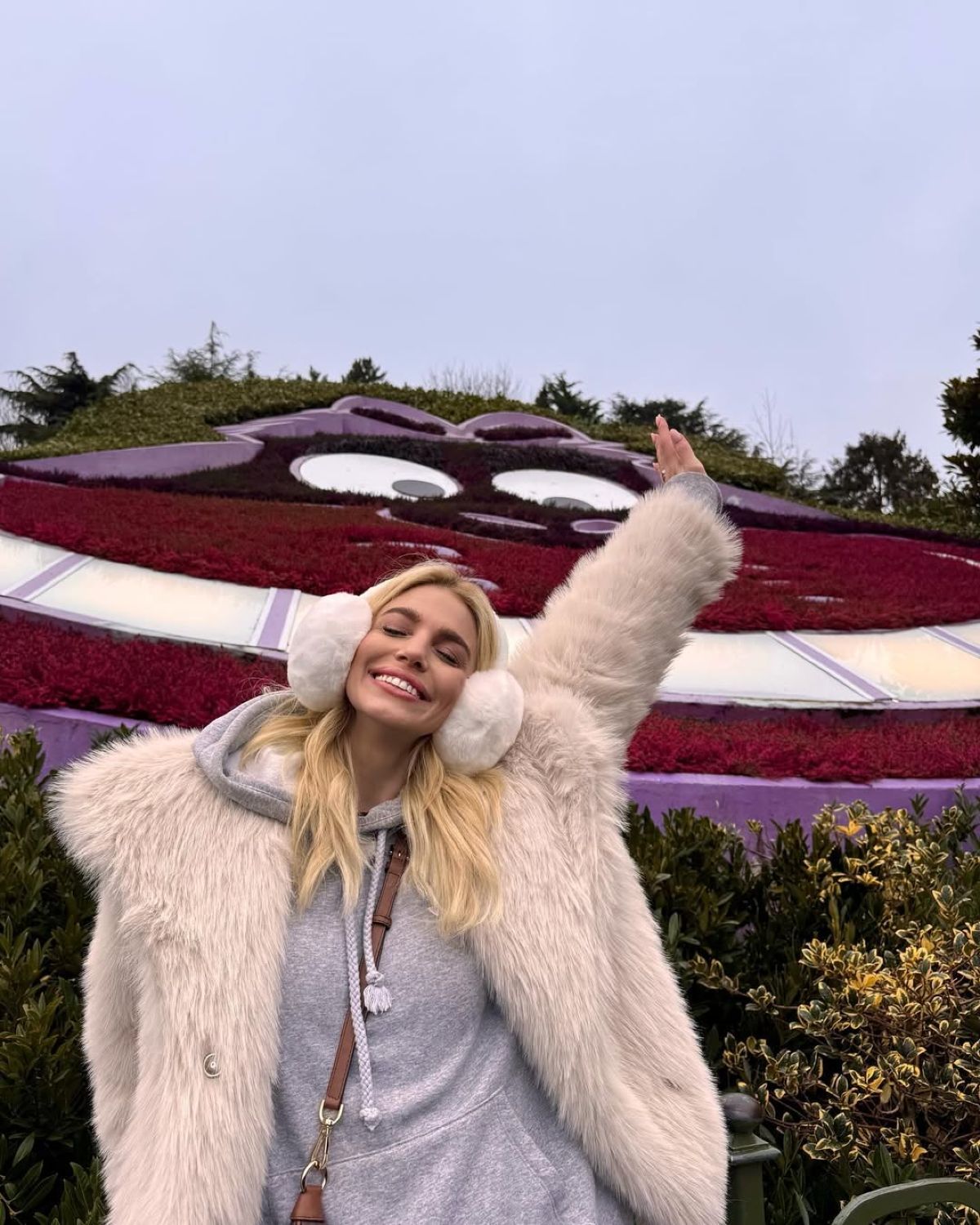 H Βάλια Χατζηθεοδώρου στην Disneyland