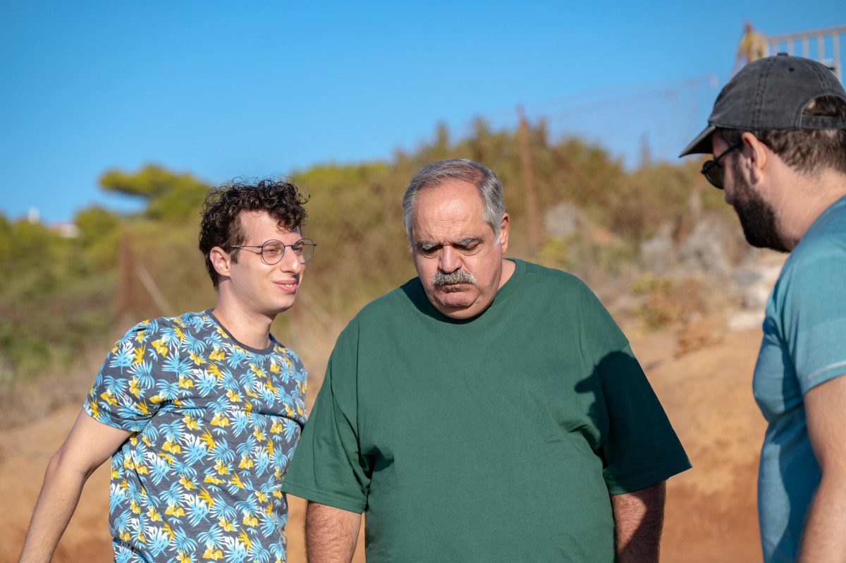 Βαγγέλης Δαούσης, Γιώργος Σουξές στα γυρίσματα του Hotel Elvira