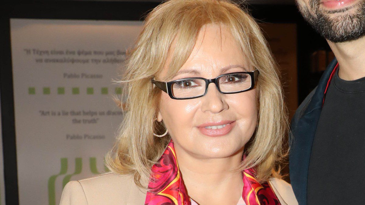 Η Αγγελική Νικολούλη σε έξοδό της