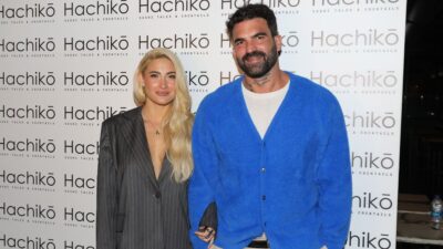 Η Ιώαννα Τούνη και ο Δημήτρης Αλεξάνδρου σε δημόσια έξοδο.