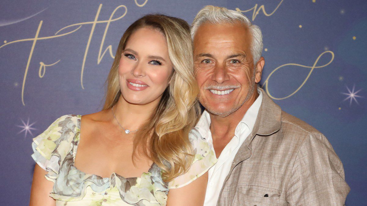 Η Ανίτα Μπραντ και ο Χάρης Χριστόπουλος