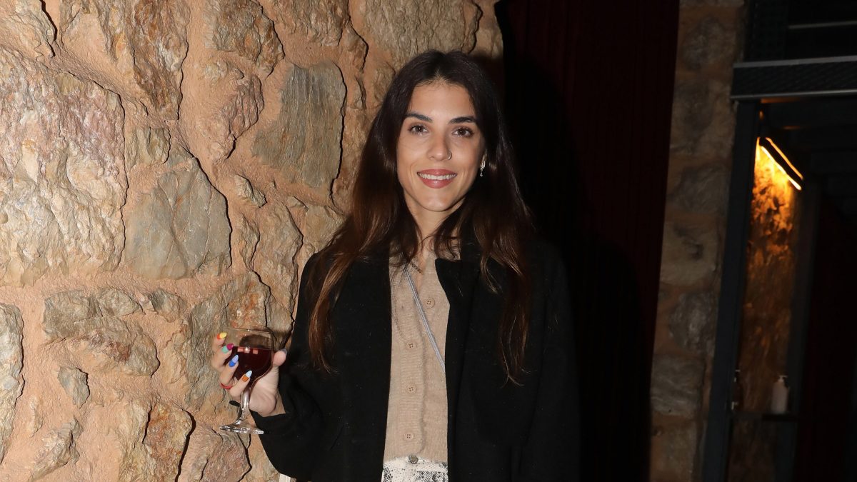 Η Άννα Μαρία Βέλλη σε έξοδό της