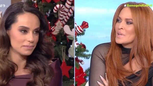 Η Μαρία Αντωνά και η Σίσσυ Χρηστίδου στο Χαμογέλα και Πάλι