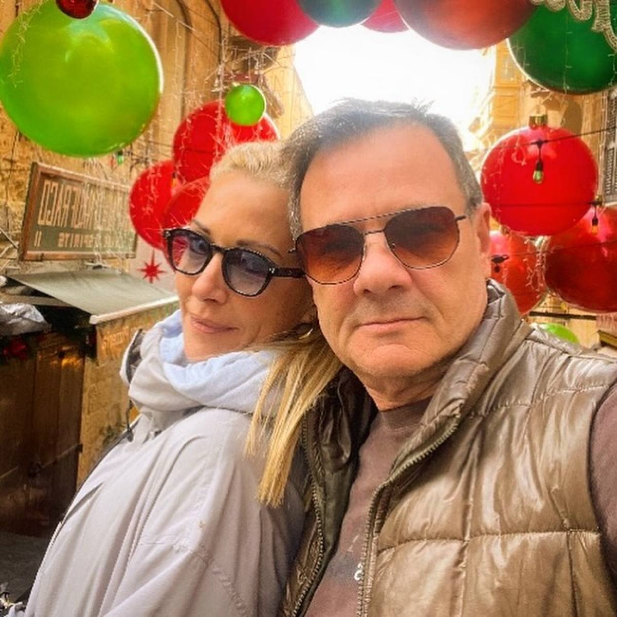 Ο Απόστολος Λύτρας και η σύντροφος του στο Instagram.