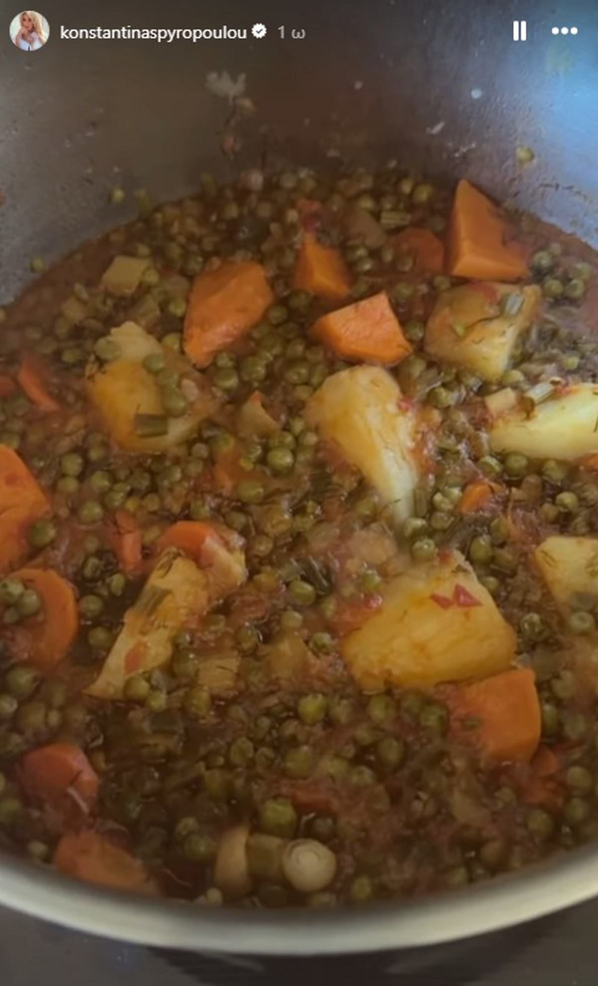 Το εύκολο μεσημεριανό της Σπυροπούλου είναι ο αρακάς