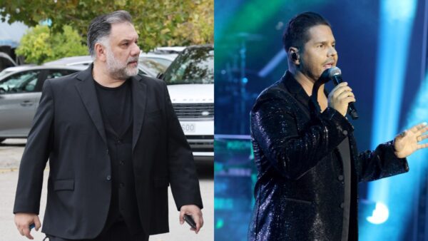 Ο Γρηγόρης Αρναούτογλουο και ο Γιώργος Τσαλίκης