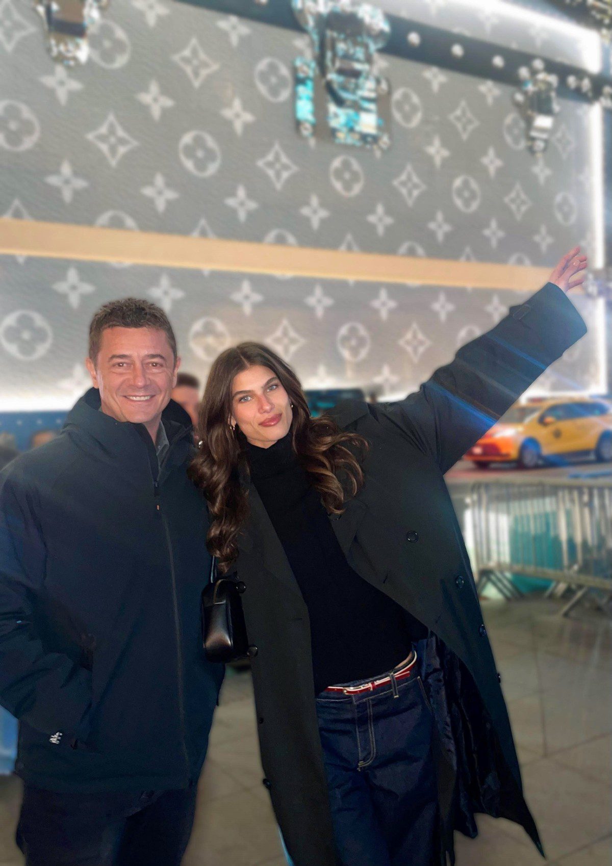 Ο Αντώνης Σρόιτερ με την Αθηνά Φακιδάρη