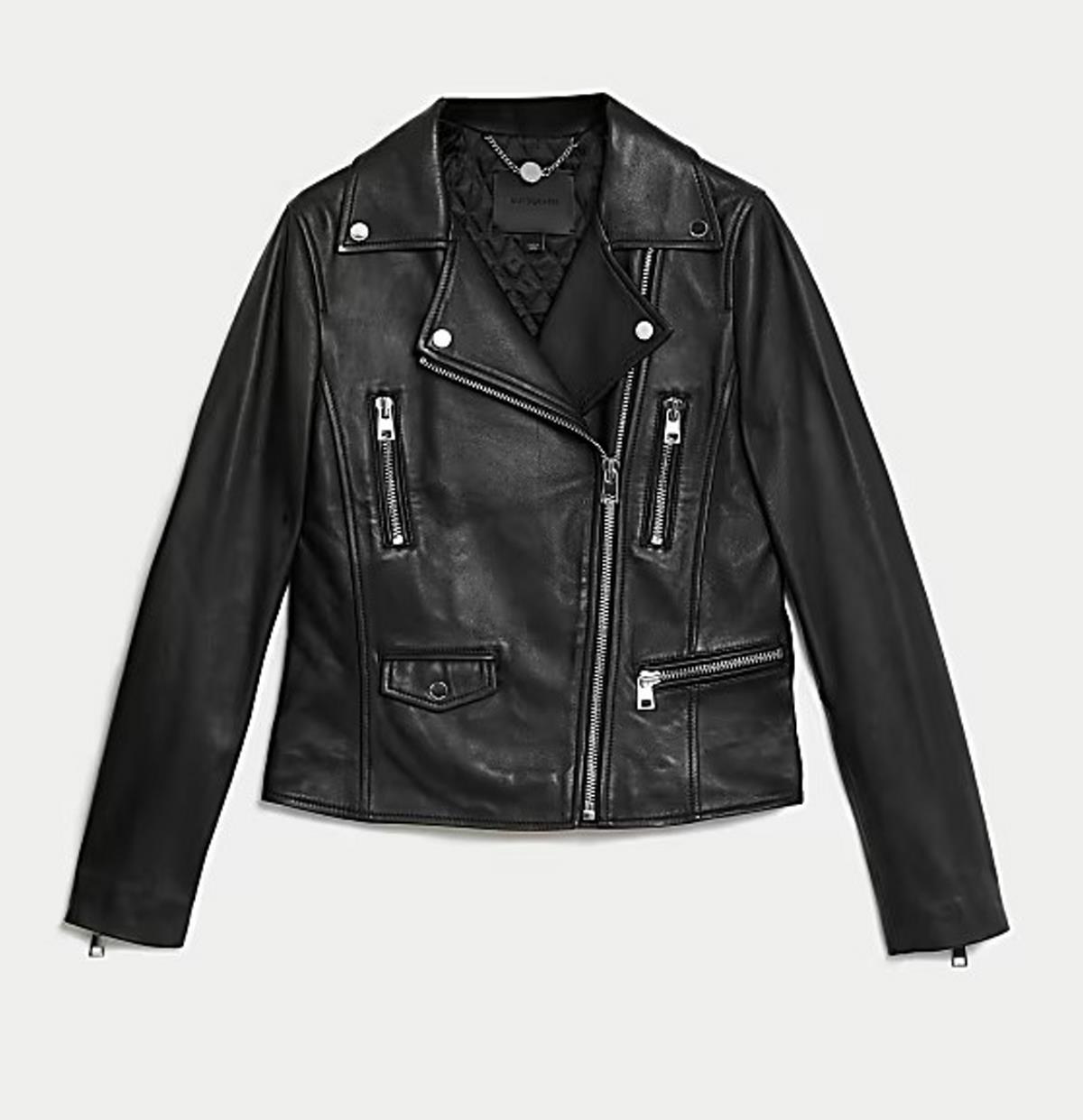 biker jacket marks and spencer