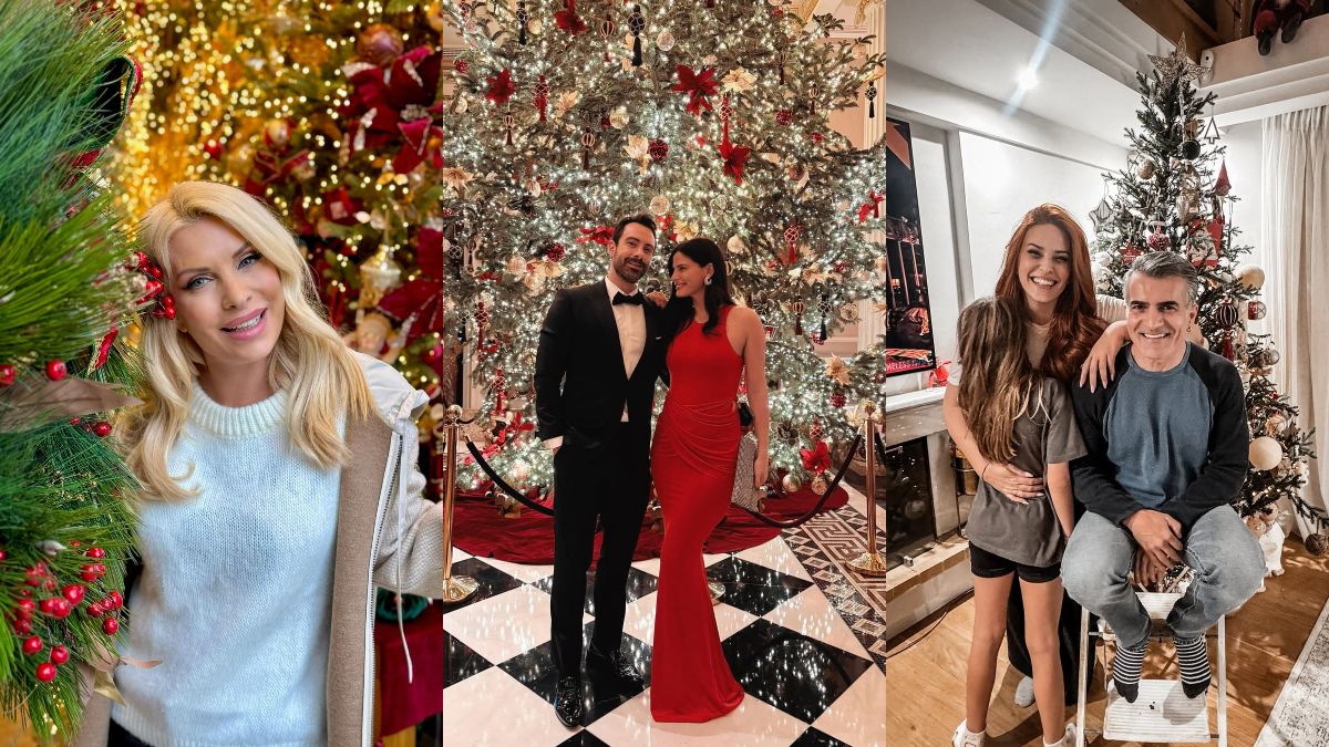 Πώς περνούν οι αγαπημένοι μας celebrities τα Χριστούγεννα;