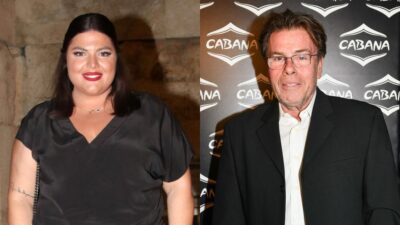 Η Δανάη Μπάρκα και ο Δημήτρης Παπανώτας.