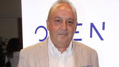 Ο Δημήτρης Καμποράκης σε εκδήλωση.