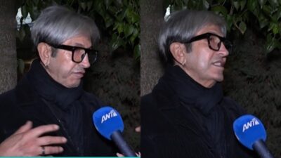 Ο Δημήτρης Παπάζογλου στην κάμερα του αντ1