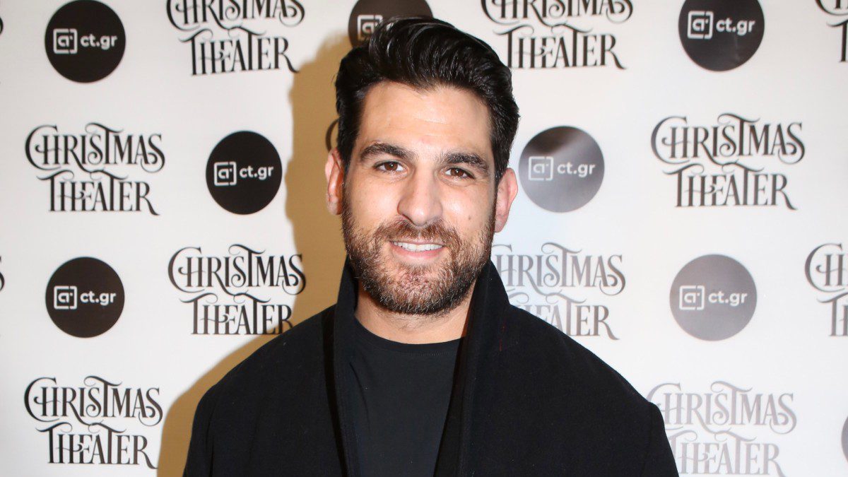 Ο Ετεοκλής Παύλου σε κοσμικό event.