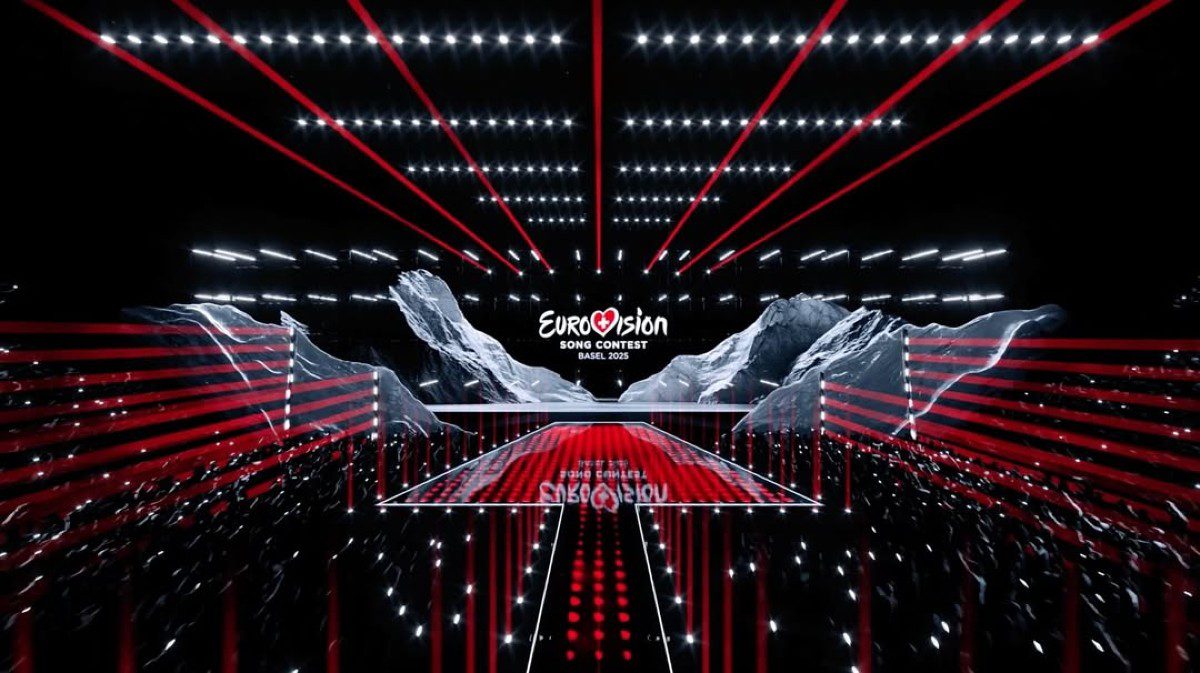 Η σκηνή της Eurovision.